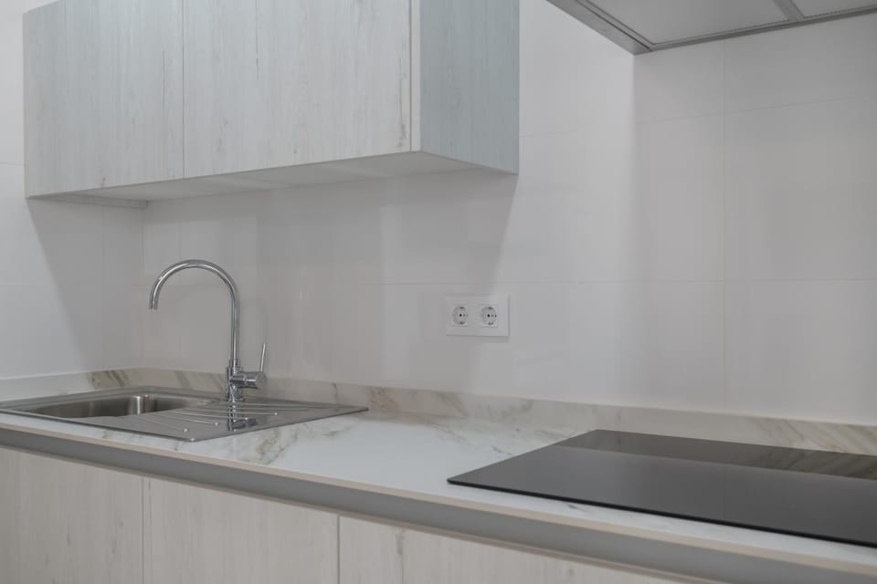 Kitchen or kitchenette, Living room
