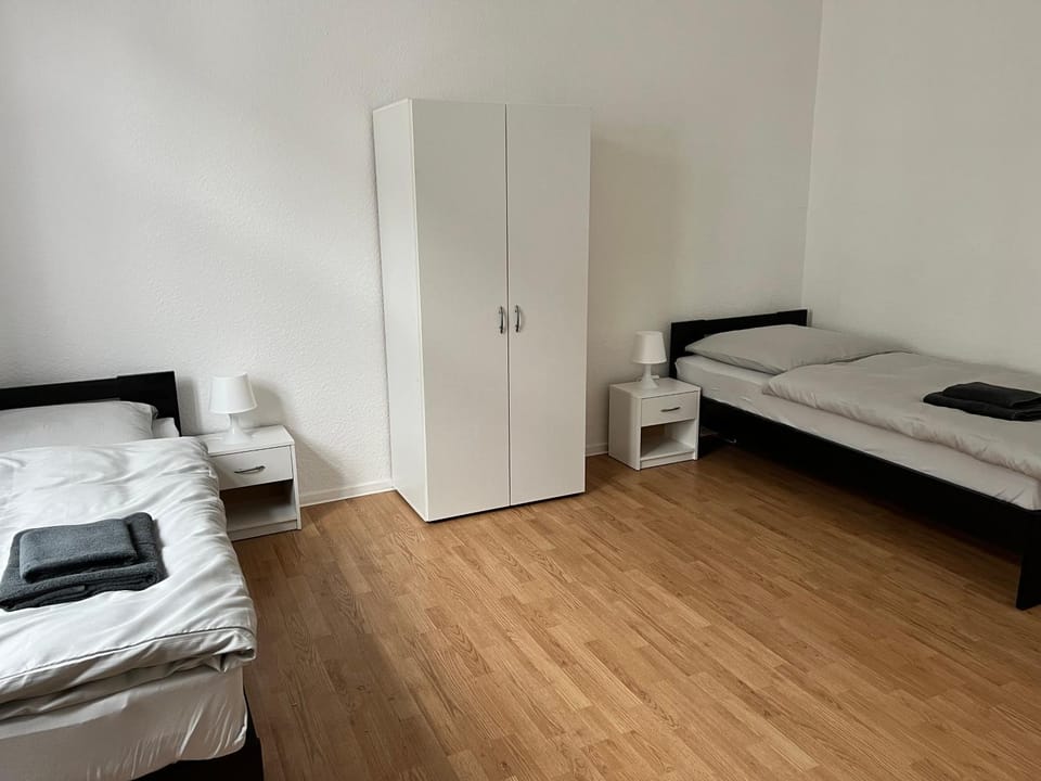 Bed, Photo of the whole room, Bedroom, wardrobe
