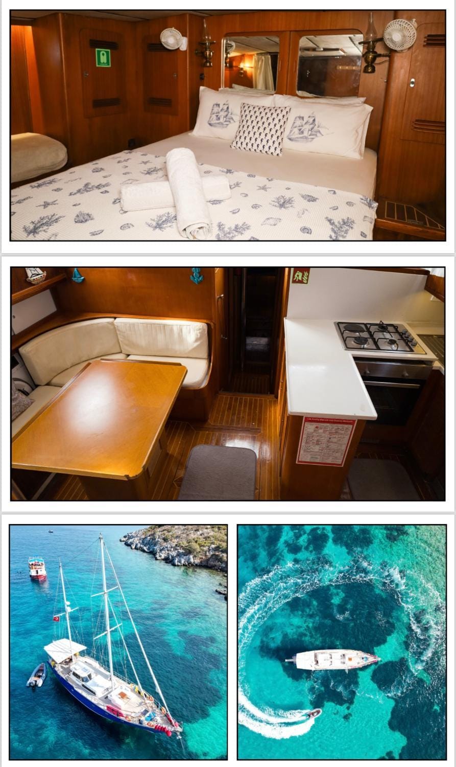 Tekne Docked boat in Bodrum