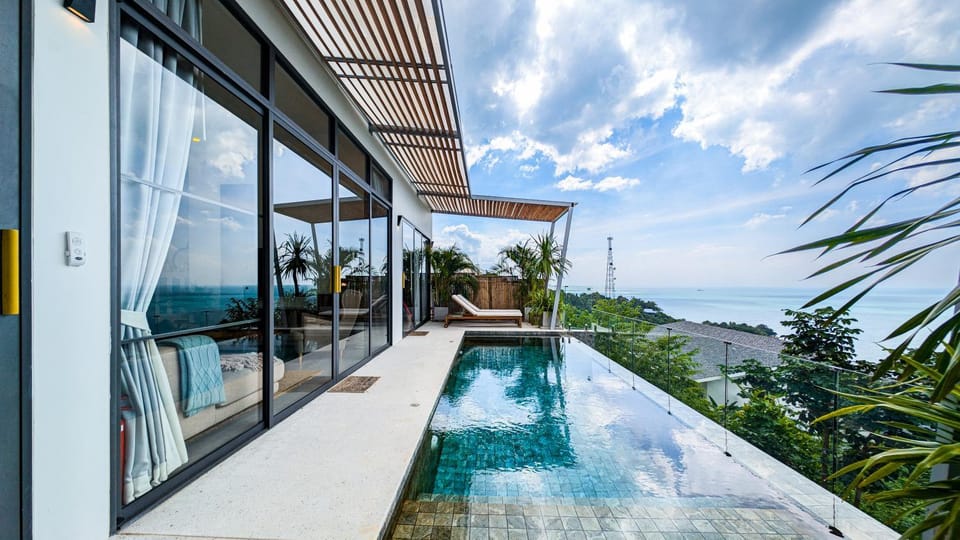 Delux Seaview Villa 3 Bedrooms Villa in Ko Pha-ngan Sub-district