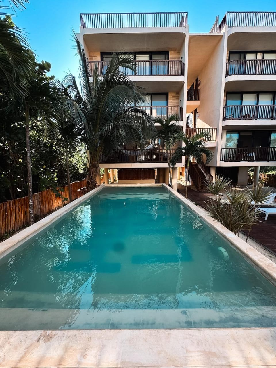 Artistic Loft Steps from the Beach with Pool View Apartment in Holbox