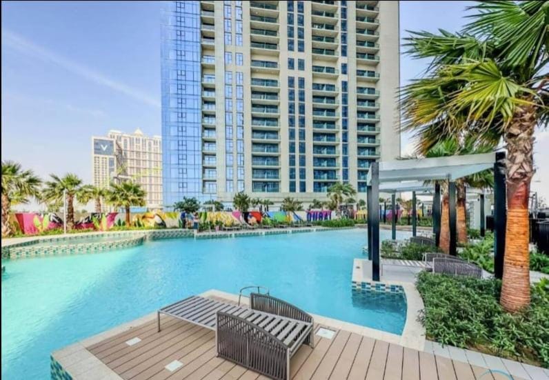 Sea & Sunset View 2Bhk 5pax Apartment in Dubai