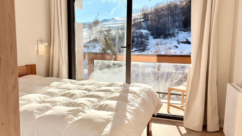 Vanguard - face Ecole ski - 3 Terrasses - 2 Chambres Apartment in Villarembert