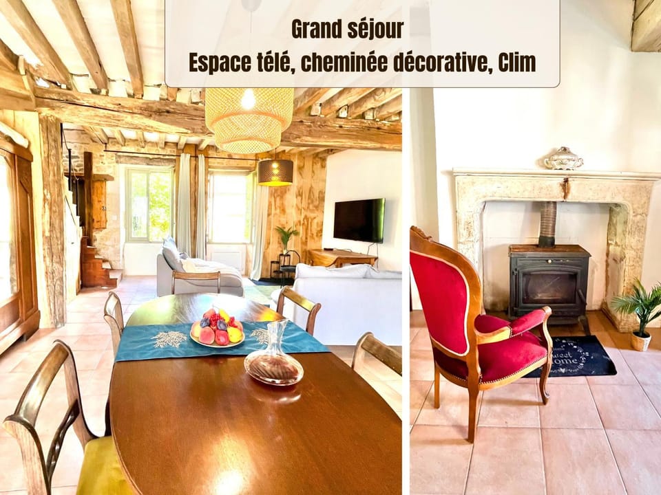 Living room, Seating area, Dining area