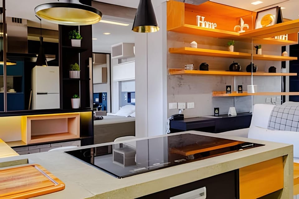 View (from property/room), Kitchen or kitchenette