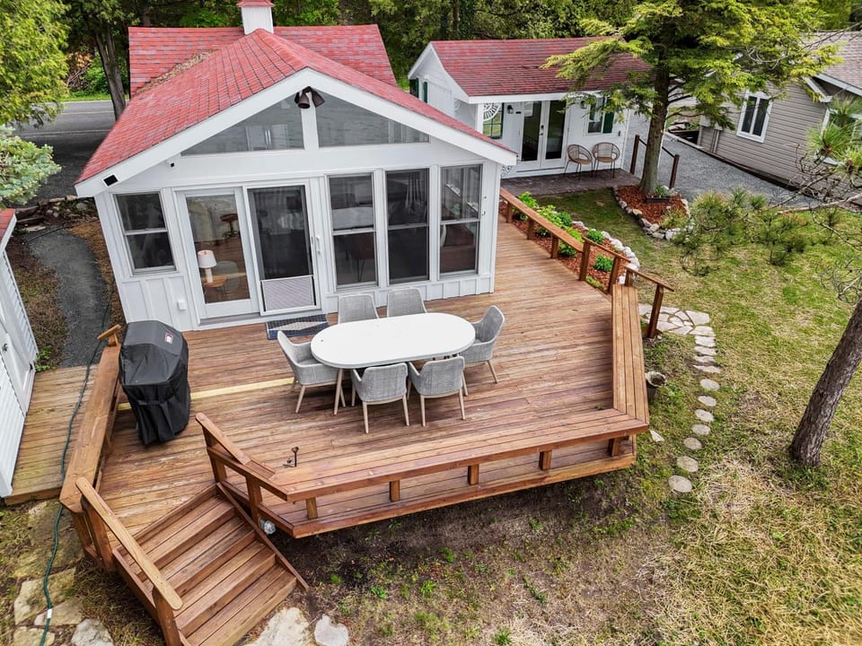 Deckside Dreams on Crystal Lake House in Crystal Lake