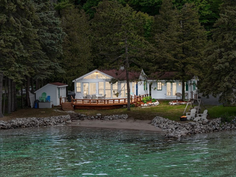 Deckside Dreams on Crystal Lake House in Crystal Lake