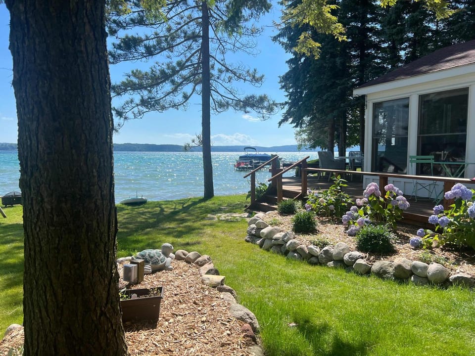 Deckside Dreams on Crystal Lake House in Crystal Lake