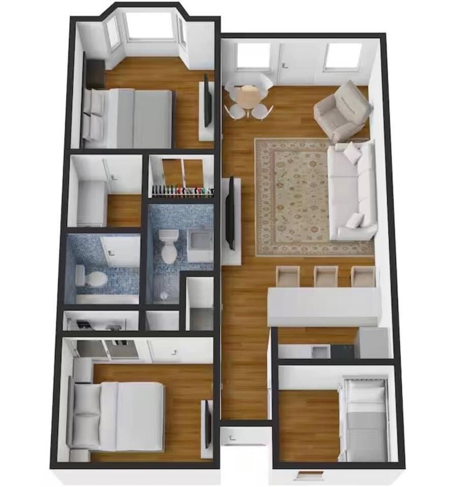 Ocean Front Condo - 3 Bdrms - Hot Tubs - 2 Pools - Gym - Tennis ct - Shoreline Stays 2203 Apartment in Galveston Island