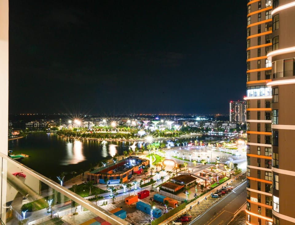 Night, Bird's eye view, Evening entertainment