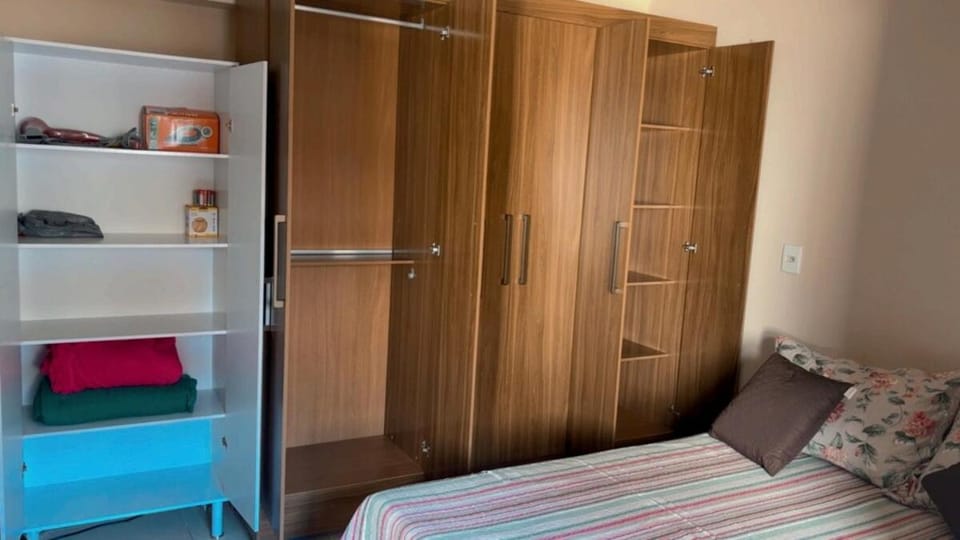 Bed, Photo of the whole room, Bedroom, towels, wardrobe