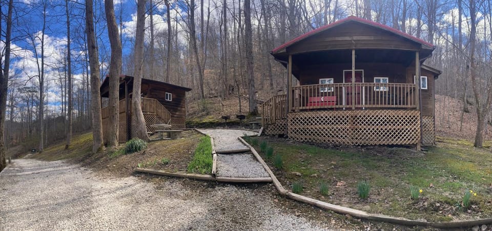 Campfire Cabin, Red River Gorge, KY, River Access & Views Cabin in Kentucky