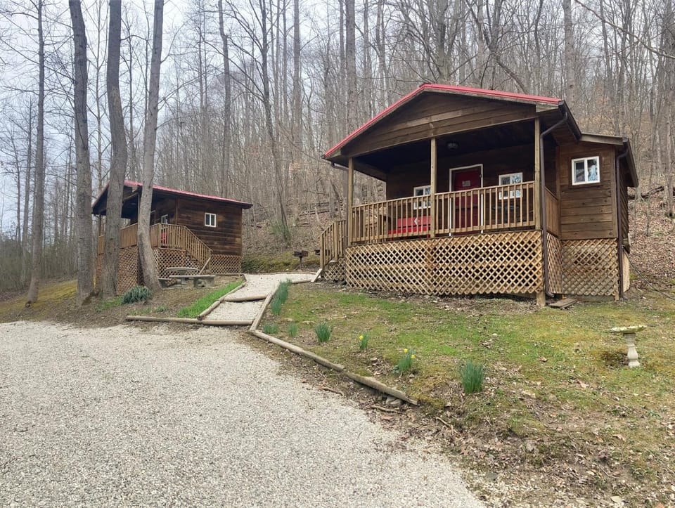 Campfire Cabin, Red River Gorge, KY, River Access & Views Cabin in Kentucky