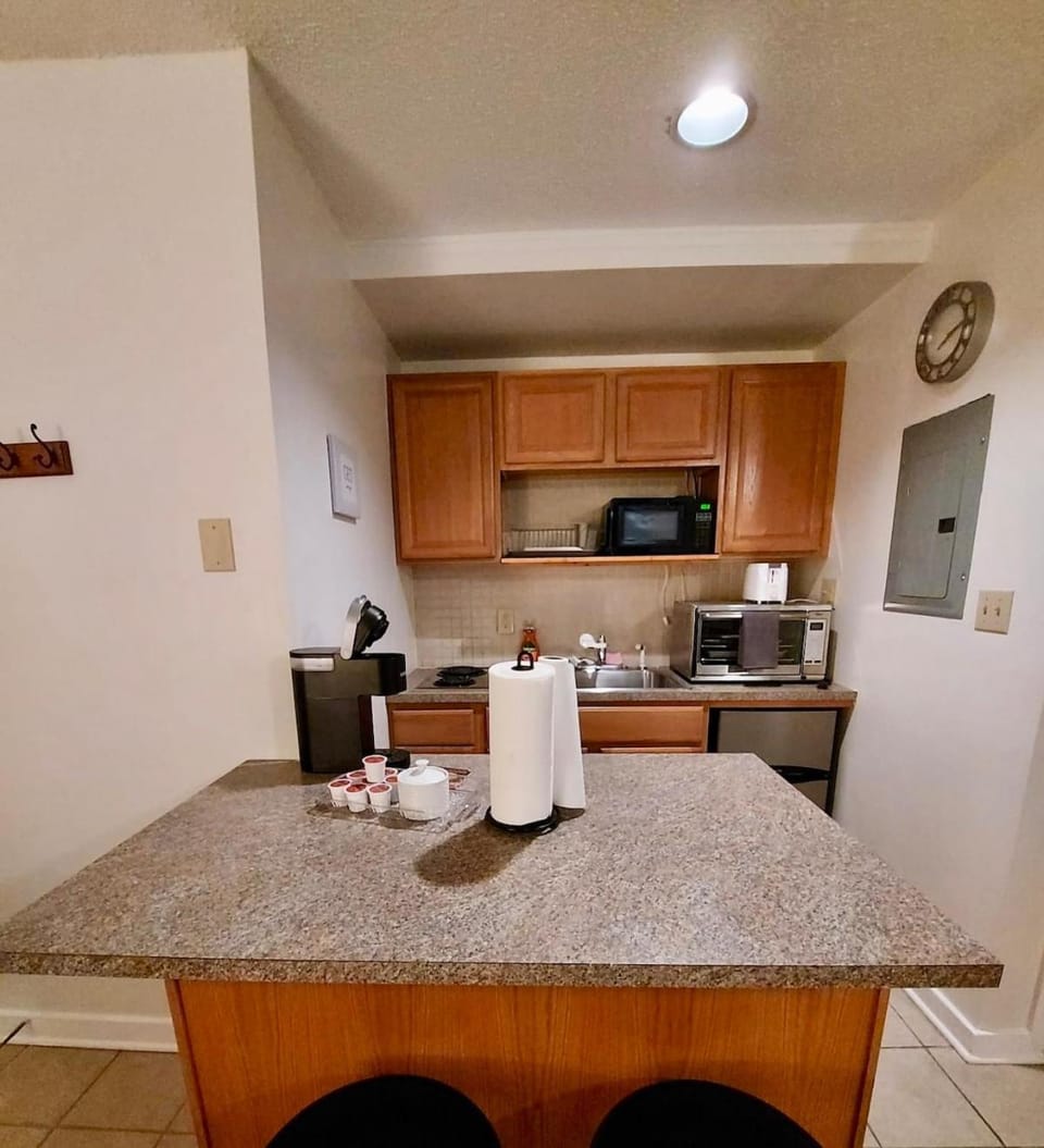 Coffee/tea facilities, Kitchen or kitchenette, toaster