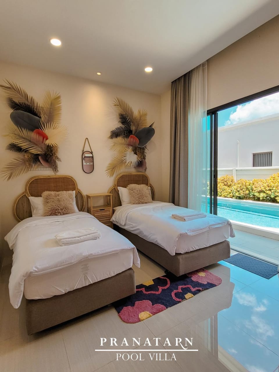 Pranatarn Pool Villa Coral Color Villa in Hua Hin District