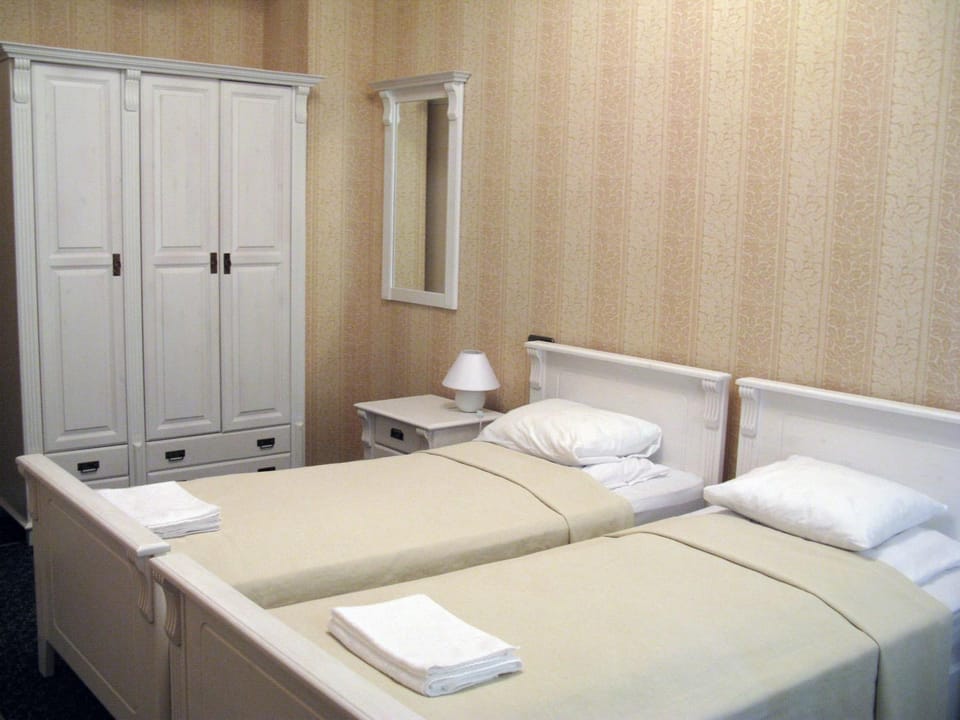 Bed, Photo of the whole room, Bedroom, towels, wardrobe