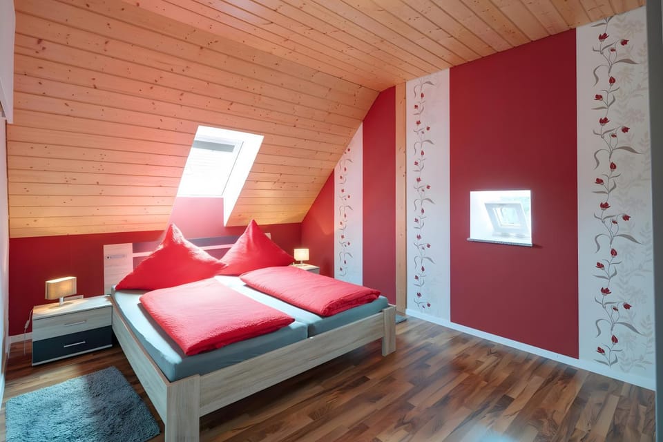 Property building, Living room, Bedroom