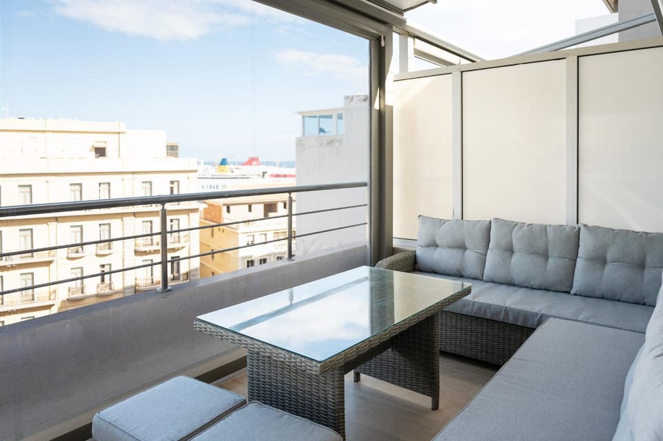 Day, View (from property/room), Balcony/Terrace, Seating area