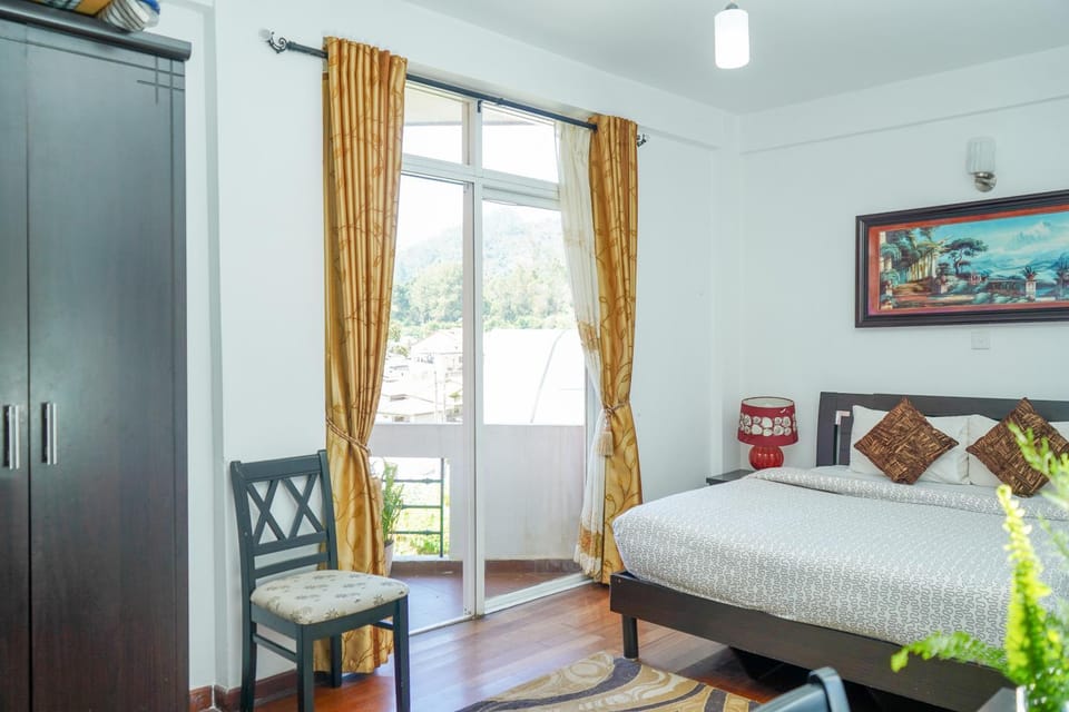 Bed, Photo of the whole room, Bedroom, wardrobe