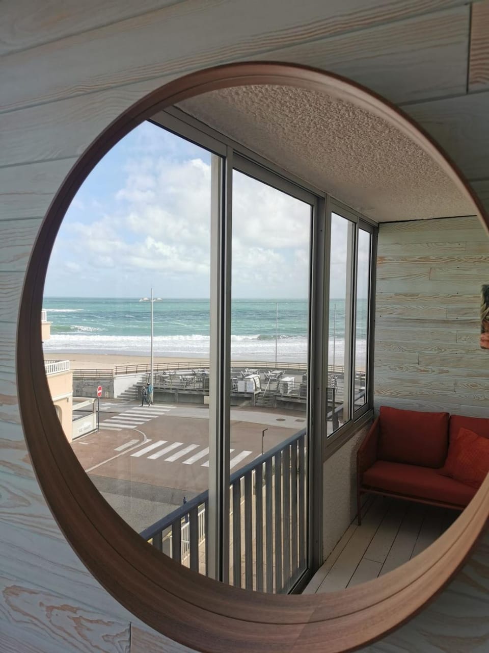 Capbreton plage centrale Vue Mer Appart Parking Apartment in Hossegor