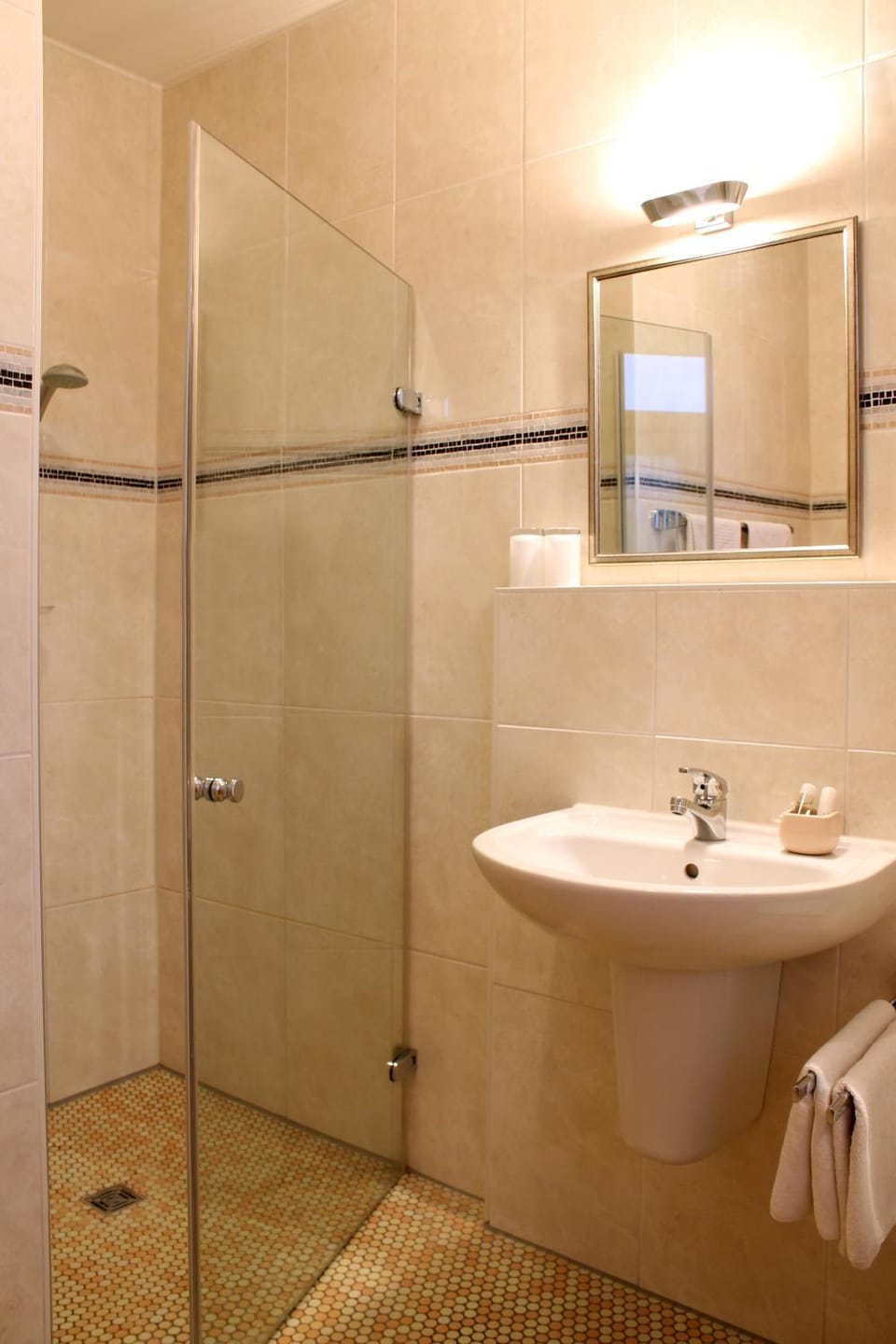 Shower, Bathroom, towels