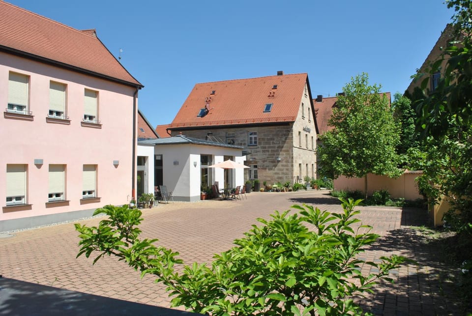 Property building, Day, Garden view