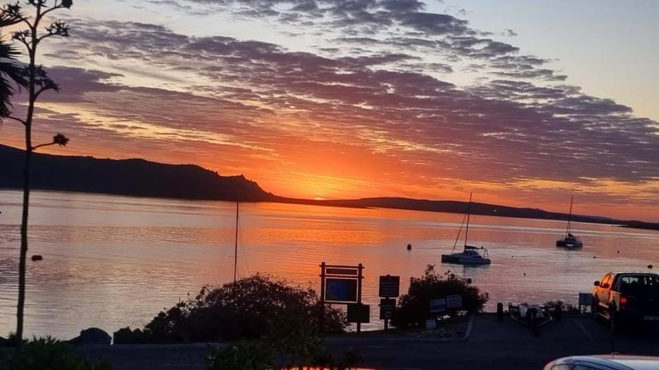 Nearby landmark, Sea view, Sunset