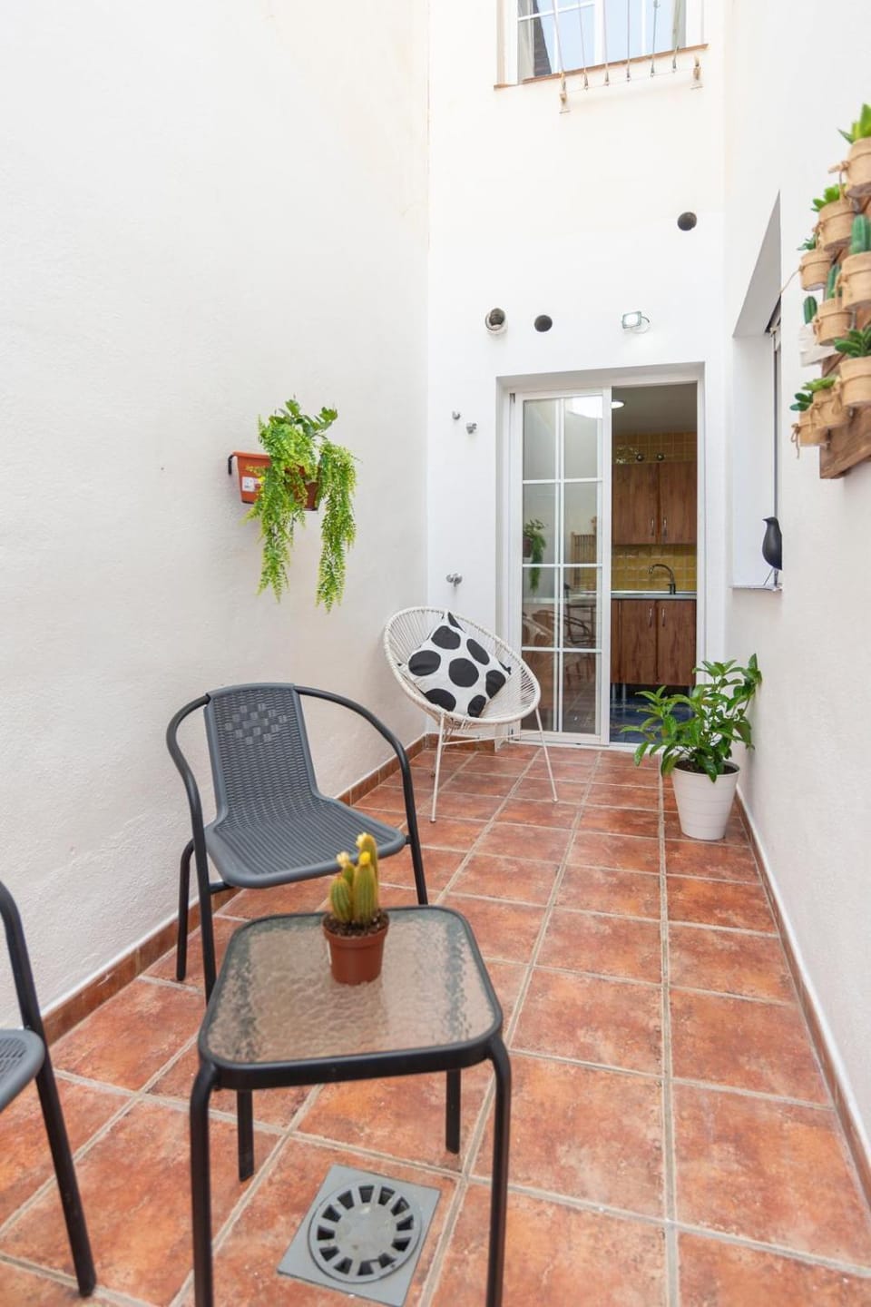 New GR0-flat with private backyard in Málaga Center Apartment in Malaga