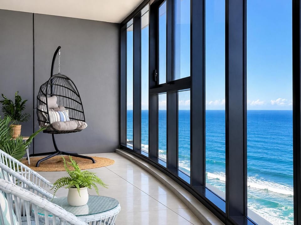 Beachfront Luxe Escape at Surfers Paradise Parking Apartment in Burleigh Heads