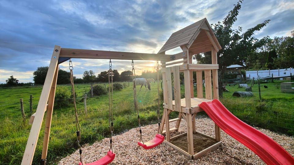 Schwedenhaus auf dem Bauernhof "Gruberdieken 8" House in Dahme
