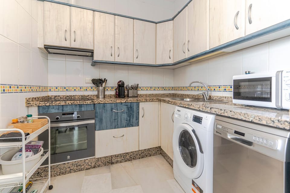 microwave, oven, washing machine