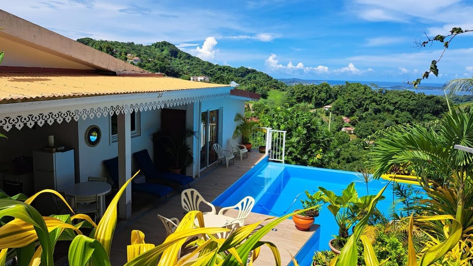Natural landscape, Pool view, Sea view, Swimming pool