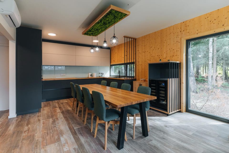 Kitchen or kitchenette, Dining area, oven, stove