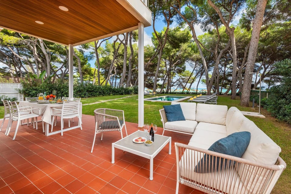 Garden, Balcony/Terrace, Seating area, Garden view