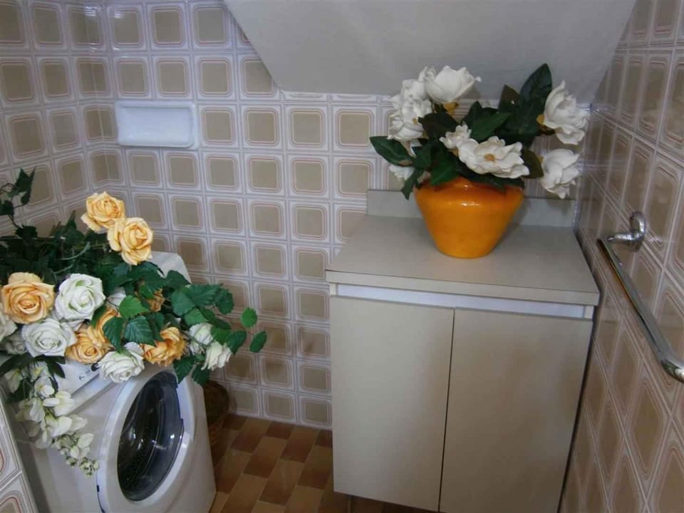 Bathroom, washing machine