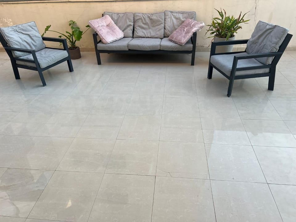 Seating area, Inner courtyard view