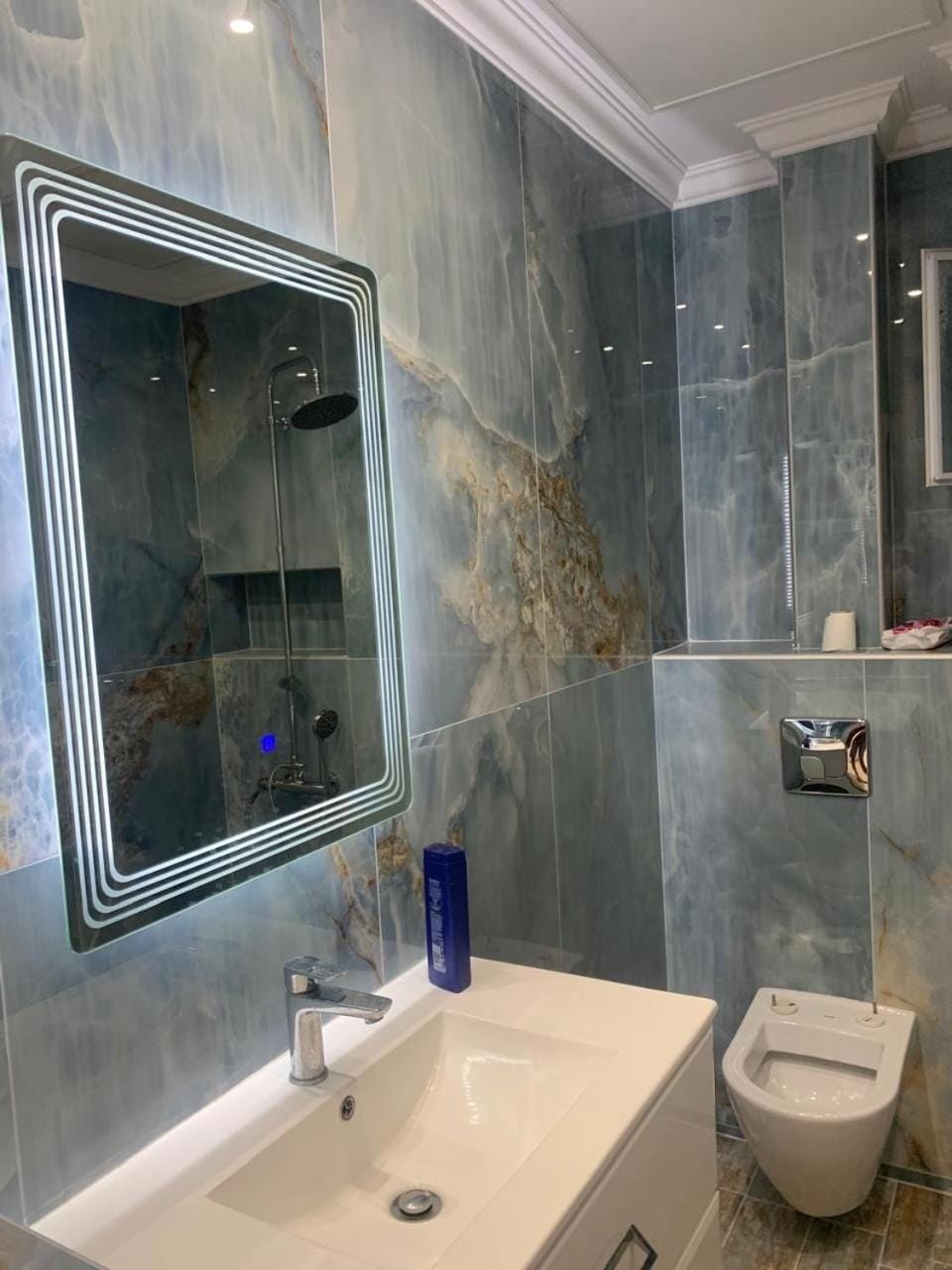 Shower, Toilet