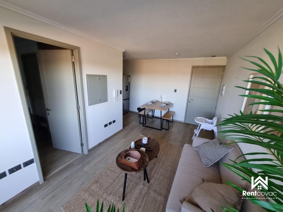 Balcony/Terrace, Kitchen or kitchenette, Seating area, Dining area, Garden view, air conditioner