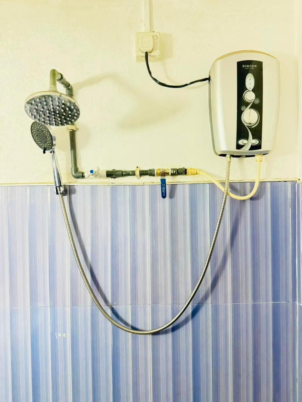 Shower, heating