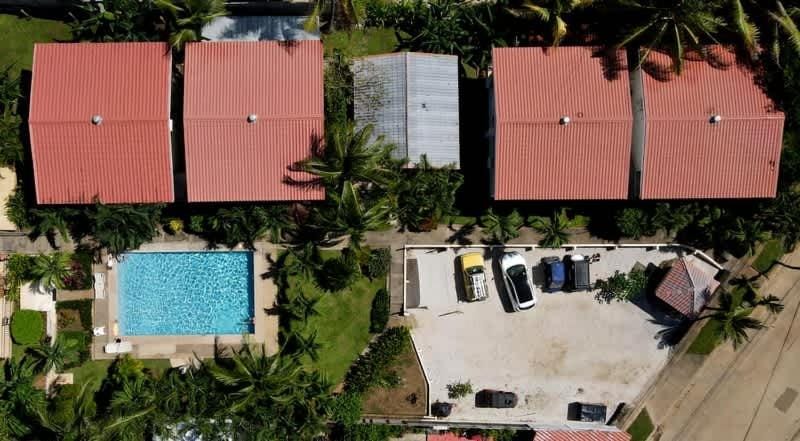 Minimalist Condo with a Beautiful New Design, Bound Patio, and Shared Community Pool Apartment in Coco