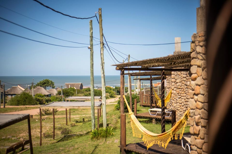 Property building, Patio, Natural landscape, Sea view