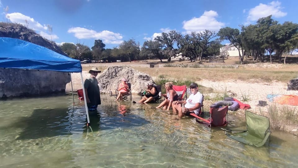 Natural landscape, River view, group of guests