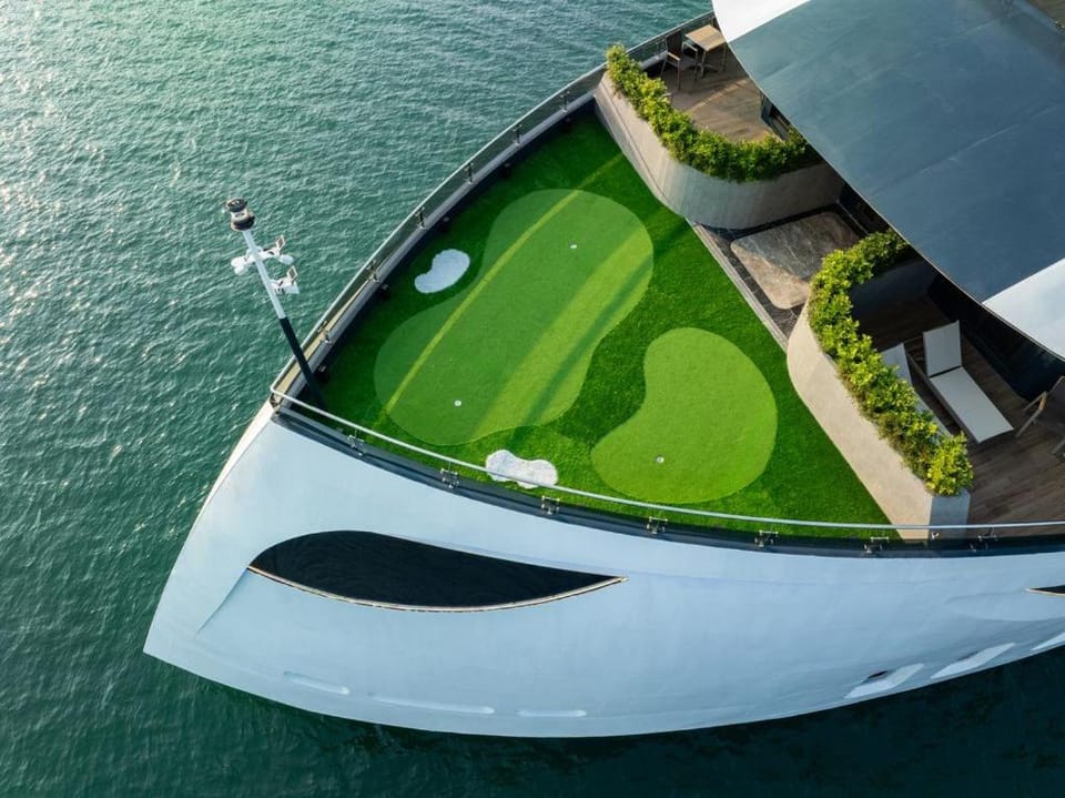 Doria Cruise by HAG Docked boat in Vietnam