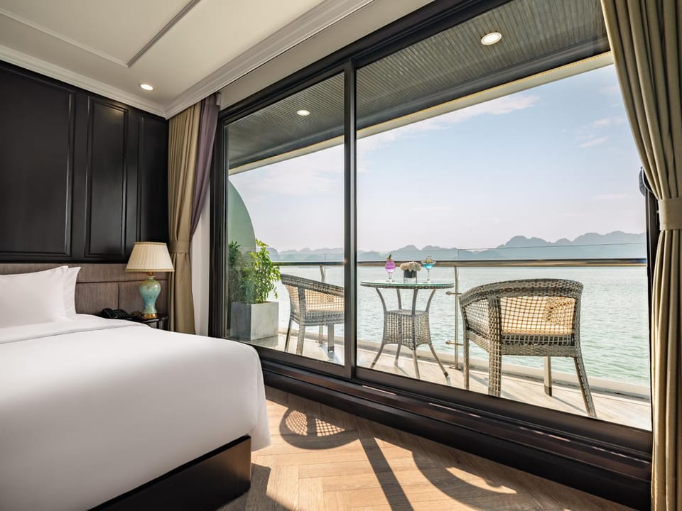 Doria Cruise by HAG Docked boat in Laos