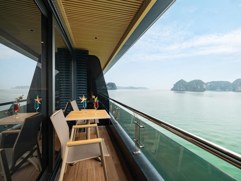 Doria Cruise by HAG Docked boat in Vietnam