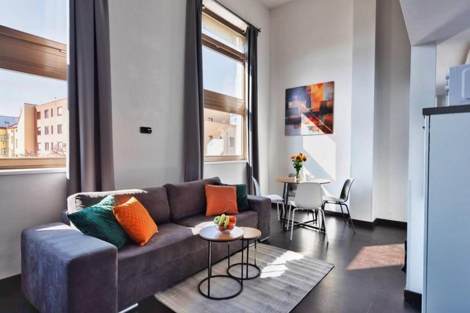 Living room, Seating area, Dining area, Quiet street view