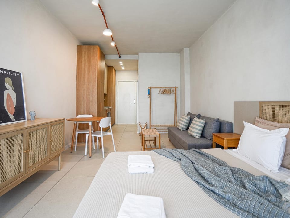 Living room, Seating area, Bedroom