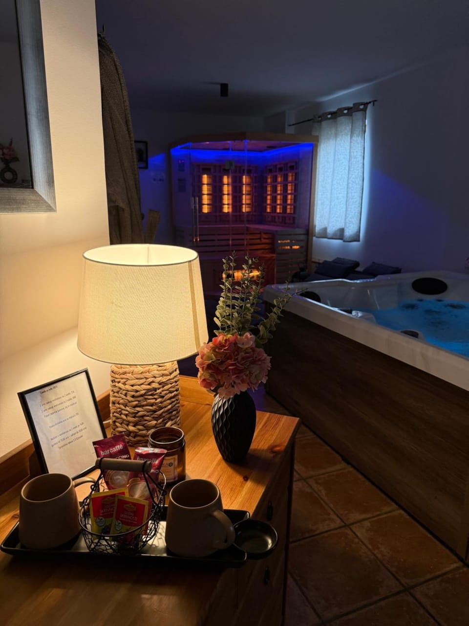 Wellness soba Skriti raj Banovci Bed and Breakfast in Slovenia