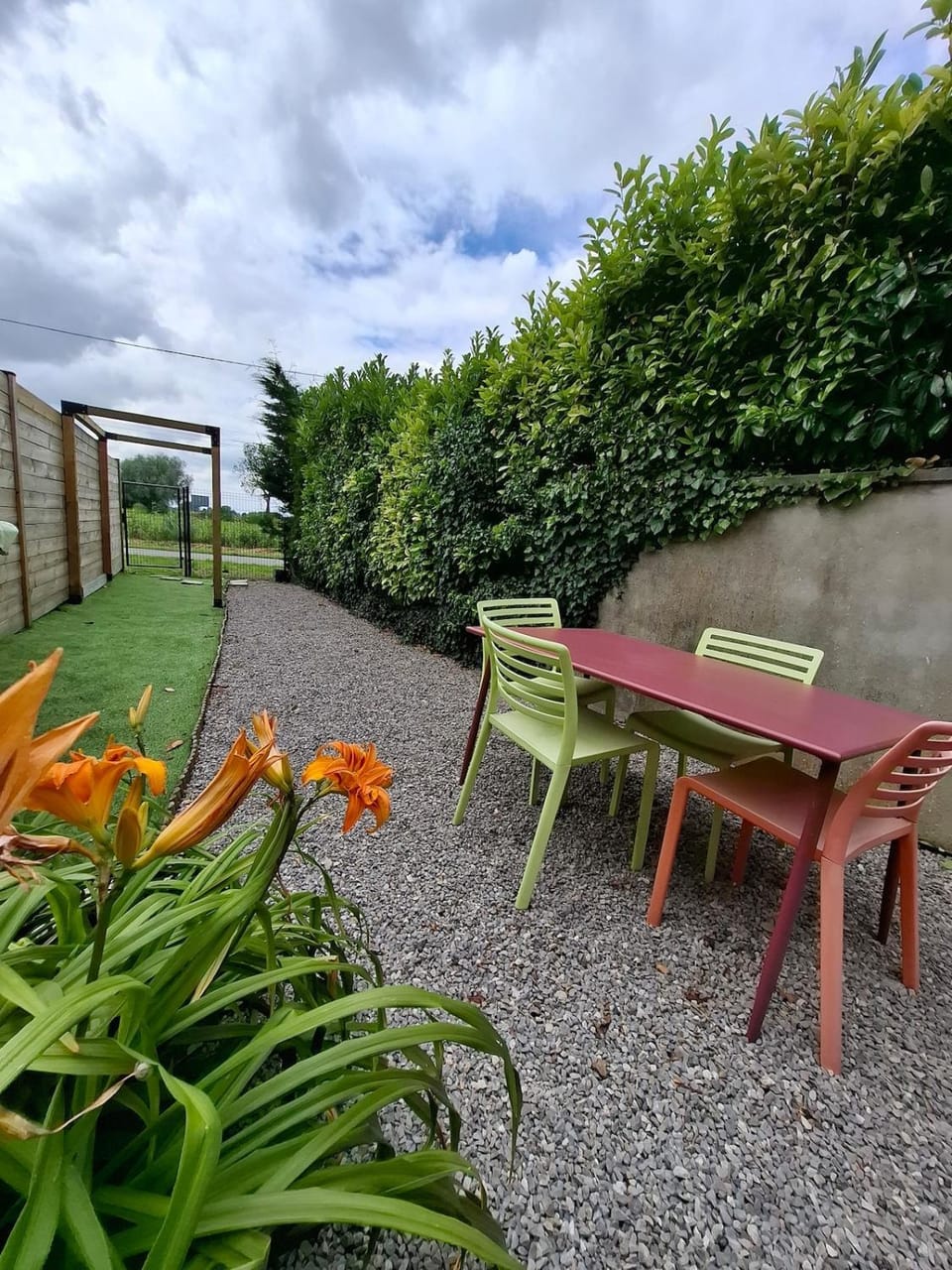 Patio, Garden, Garden view