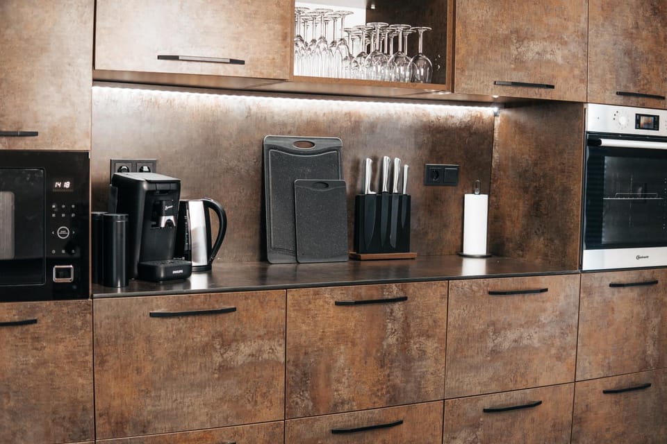 Kitchen or kitchenette, kitchen